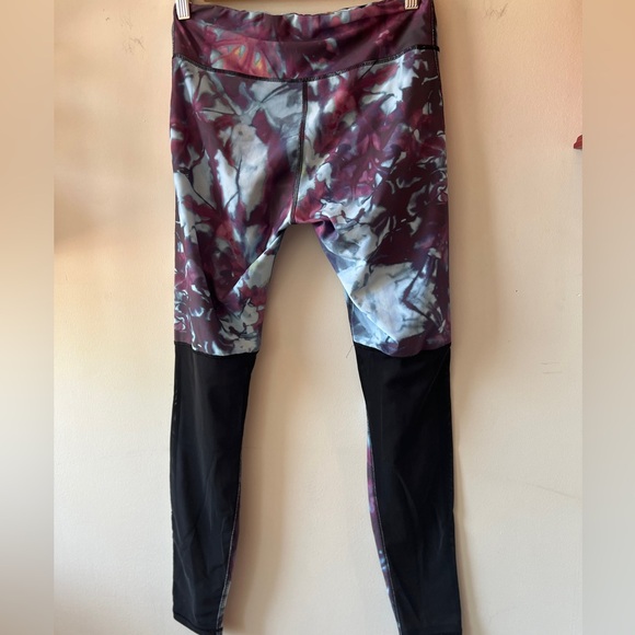 Daub Active Full Length Ava Yoga Leggings – Seafoam/Black Mesh Medium - Picture 8 of 14